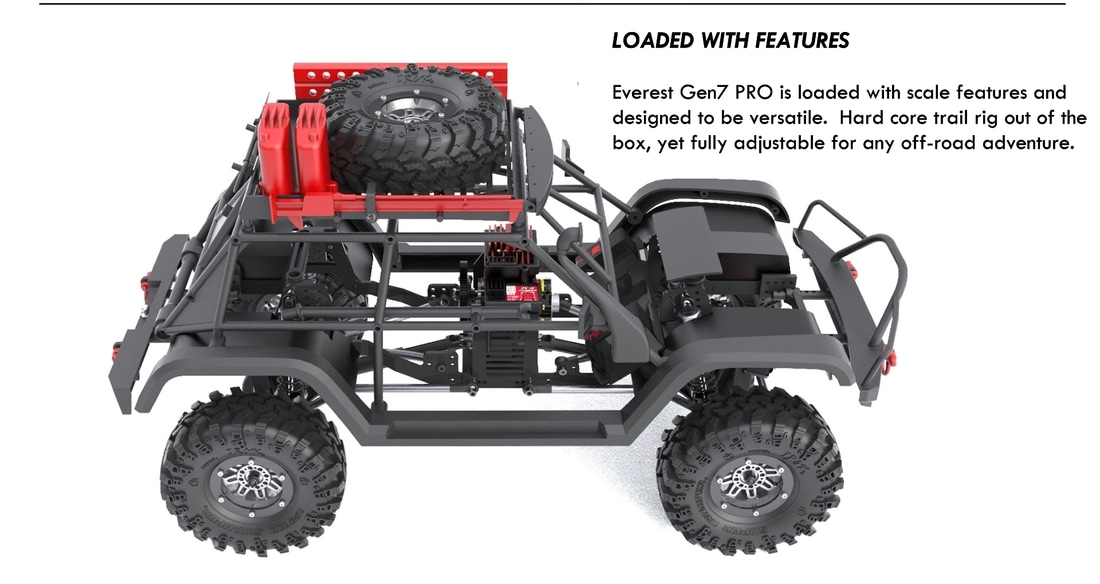 Redcat Everest Gen7 PRO Chassis