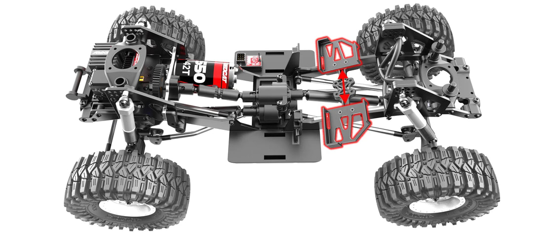 Redcat Ascent Battery Tray Position