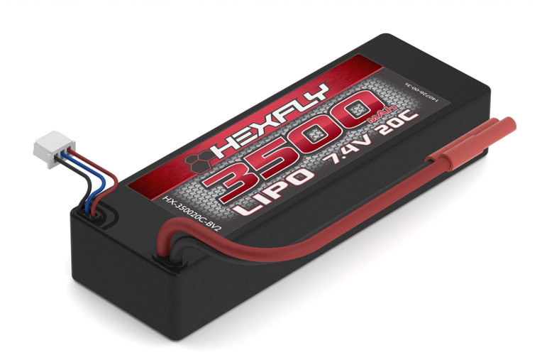 Redcat / Hexfly 2 cell 7.4V 3500mAh 20C LiPo Battery