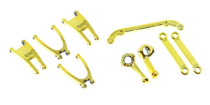 Redcat Lowrider Gold Upgrade Parts