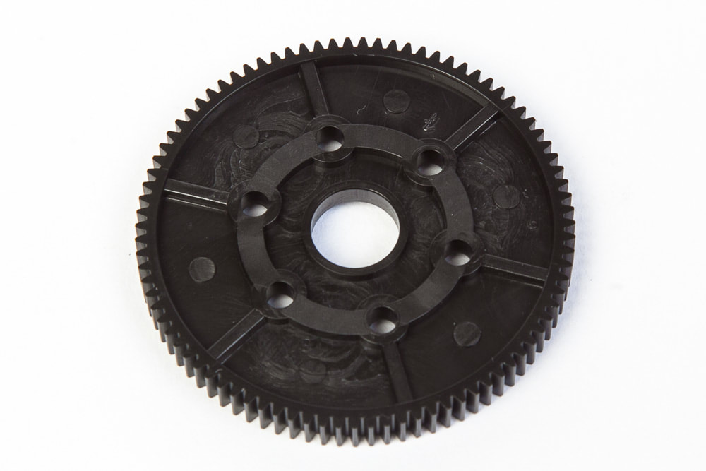 Steel 87T Spur Gear Upgrade Parts for 1/10 Everest Redcat Gen7 Pro/Sport Replacement Parts#18128 