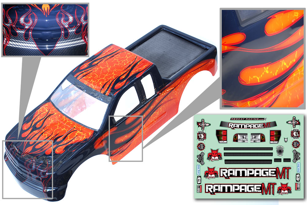 Redcat Rampage MT Body For Sale